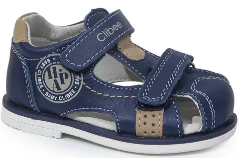 Босоніжки дитячі Clibee AA323-3 blue-khaki 18-23