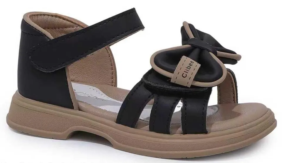 Босоніжки дитячі Clibee AA699-1 black-khaki 21-26 — Clibee (Клібі)