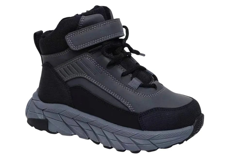 Ботинки детские Clibee GB91-2 grey-black 27-32 — Clibee (Клиби)