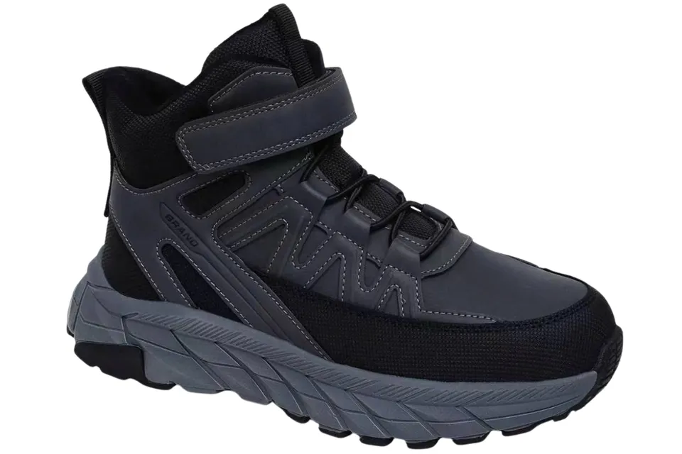 Ботинки детские Clibee GC90-2 grey-black 33-38 — Clibee (Клиби)