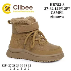 Черевики дитячі Clibee HB753-3 camel 27-32 — Clibee (Клібі) — фото 2