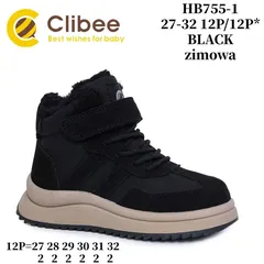 Черевики дитячі Clibee HB755-1 black 27-32 — Clibee (Клібі) — фото 2
