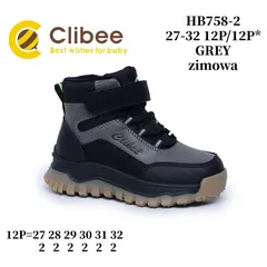 Черевики дитячі Clibee HB758-2 grey 27-32 — Clibee (Клібі) — фото 2