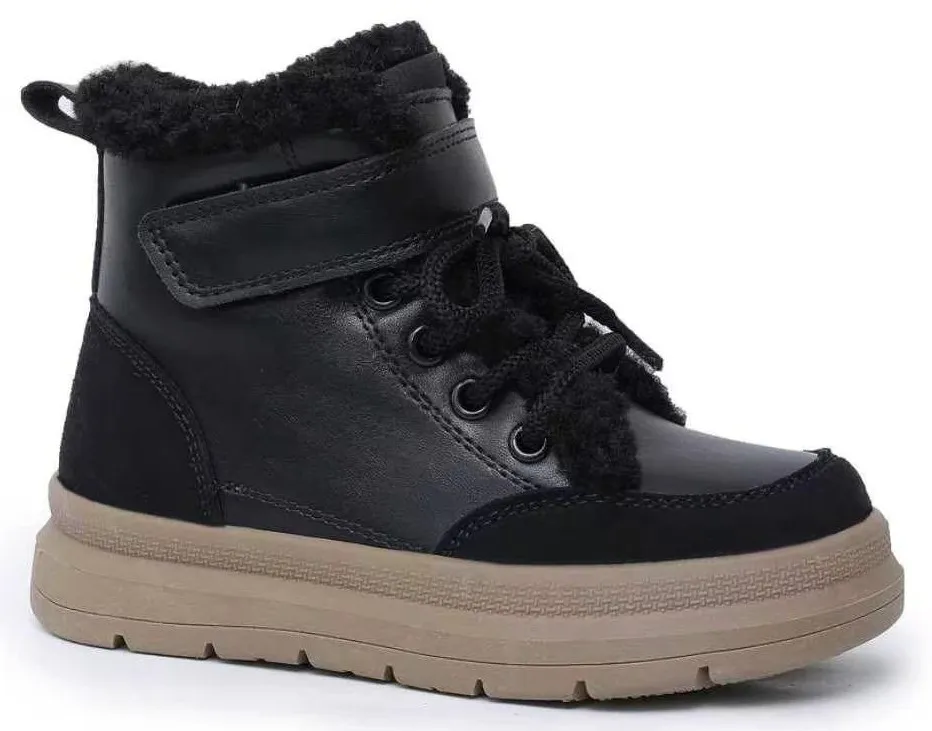 Ботинки детские Clibee HB767-4 black-khaki 26-31 — Clibee (Клиби)