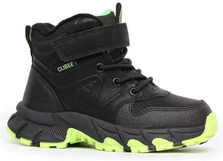 Черевики дитячі Clibee HB780-1 black-green 26-31 — Clibee (Клібі)