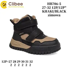 Черевики дитячі Clibee HB786-5 khaki-black 27-32 — Clibee (Клібі) — фото 2