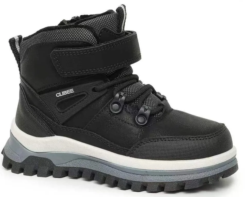 Черевики дитячі Clibee HB787-1 black-grey 26-31 — Clibee (Клібі)