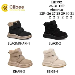 Черевики дитячі Clibee HB792-3 khaki 26-31 — Clibee (Клібі) — фото 2