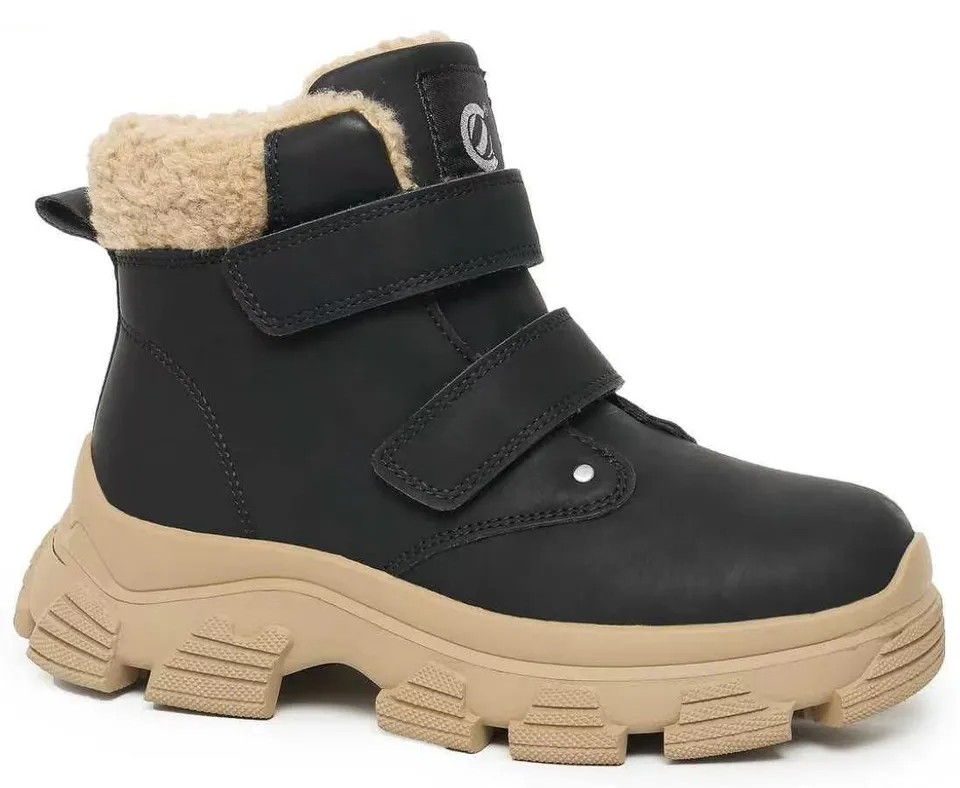 Ботинки детские Clibee HC768-2 black-khaki 31-36 — Clibee (Клиби)