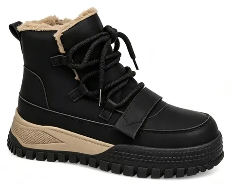 Черевики дитячі Clibee HC771-1 black-khaki 32-37