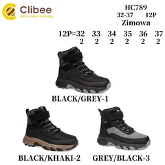 Черевики дитячі Clibee HC789-1 black-grey 32-37 — Clibee (Клібі) — фото 2