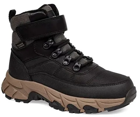 Черевики дитячі Clibee HC789-2 black-khaki 32-37