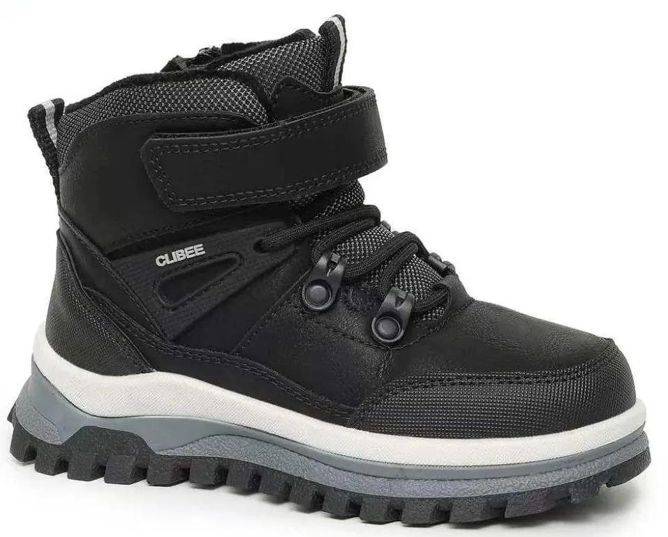 Черевики дитячі Clibee HC812-1 black-grey 32-37 — Clibee (Клібі)