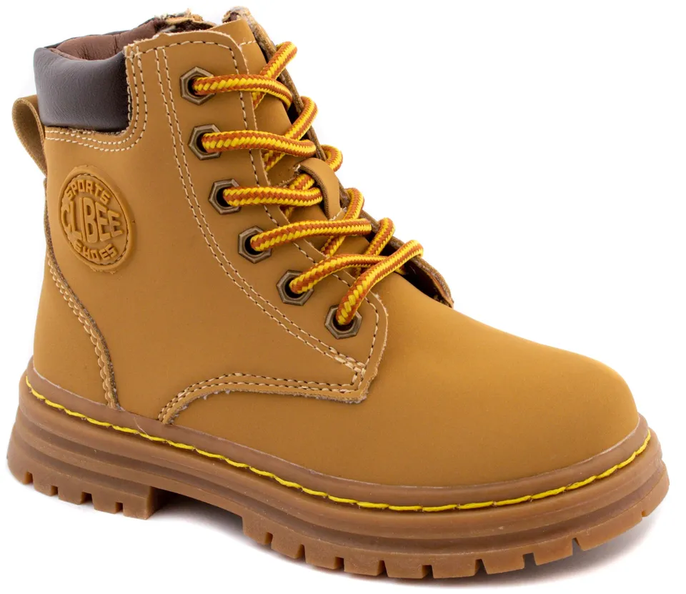Черевики дитячі Clibee KB203 camel-brown 26-31 — Clibee (Клібі)