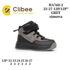 Ботинки зимние Clibee HA760-2 grey 22-27 — Clibee (Клиби) — фото 2