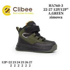 Ботинки зимние Clibee HA760-3 a.green 22-27 — Clibee (Клиби) — фото 2
