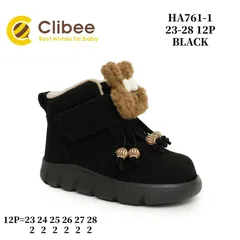 Черевики зимові Clibee HA761-1 black 23-28 — Clibee (Клібі) — фото 2
