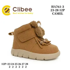Черевики зимові Clibee HA761-3 camel 23-28 — Clibee (Клібі) — фото 2