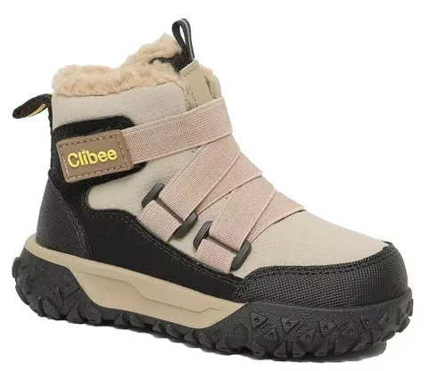Черевики зимові Clibee HA825-1 khaki-black 22-27