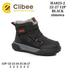Черевики зимові Clibee HA825-2 black 22-27 — Clibee (Клібі) — фото 2