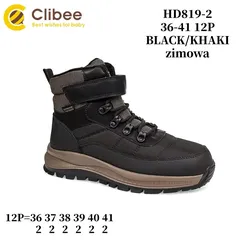 Черевики зимові Clibee HD819-1 black-green 36-41 — Clibee (Клібі) — фото 2