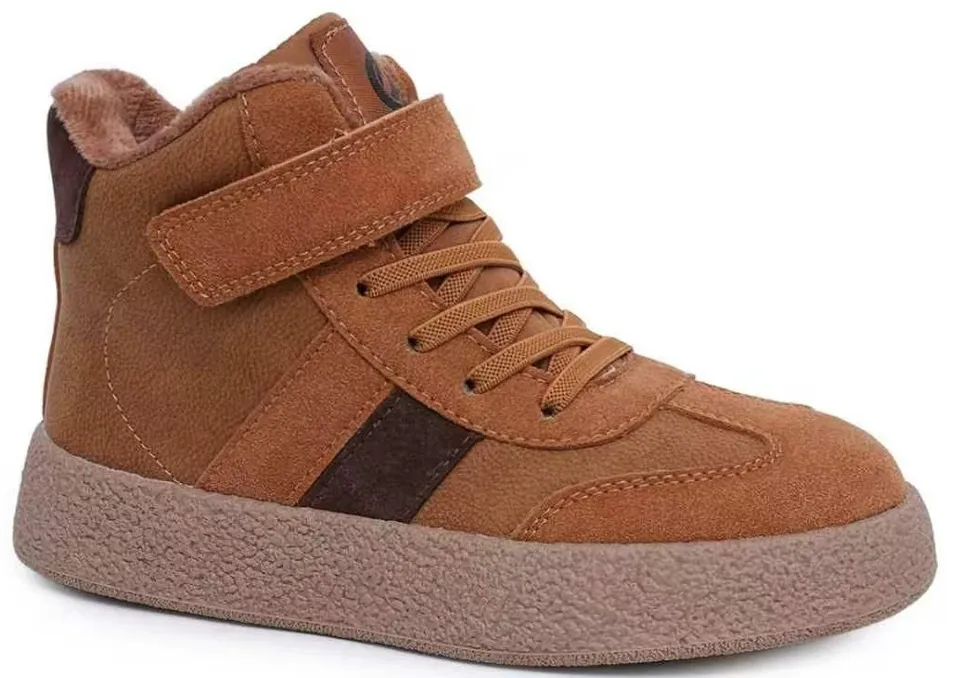 Хайтопи дитячі Clibee KC778-4 camel-brown 32-37 — Clibee (Клібі)