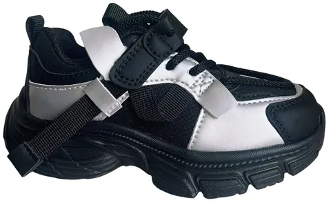 Кросівки дитячі Clibee EA386 black-silvery 22-27