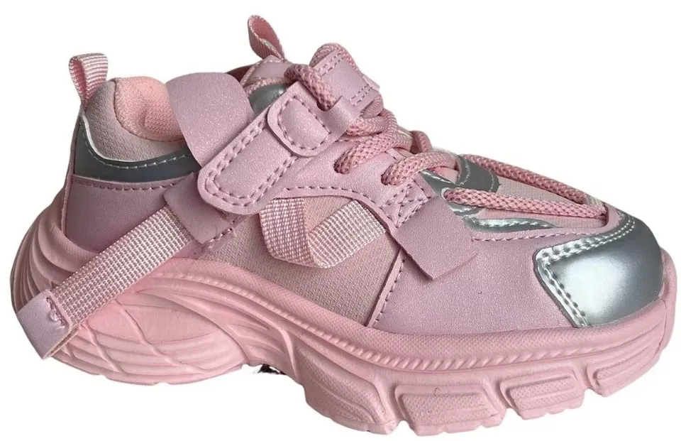 Кросівки дитячі Clibee EA386 silver-pink 2 22-27 — Clibee (Клібі)