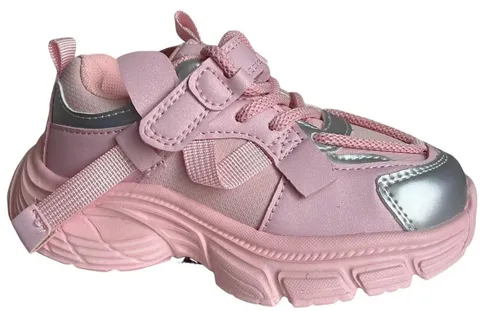 Кросівки дитячі Clibee EA386 silver-pink 2 22-27