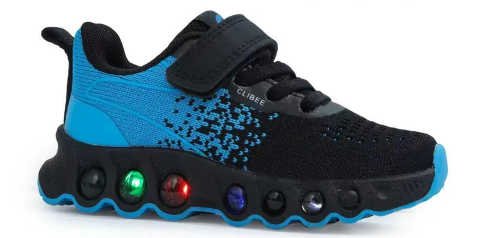 Кросівки дитячі Clibee EA736-2 black-blue 22-27 — Clibee (Клібі)