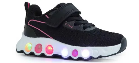 Кросівки дитячі Clibee EA736-5 black-peach 22-27