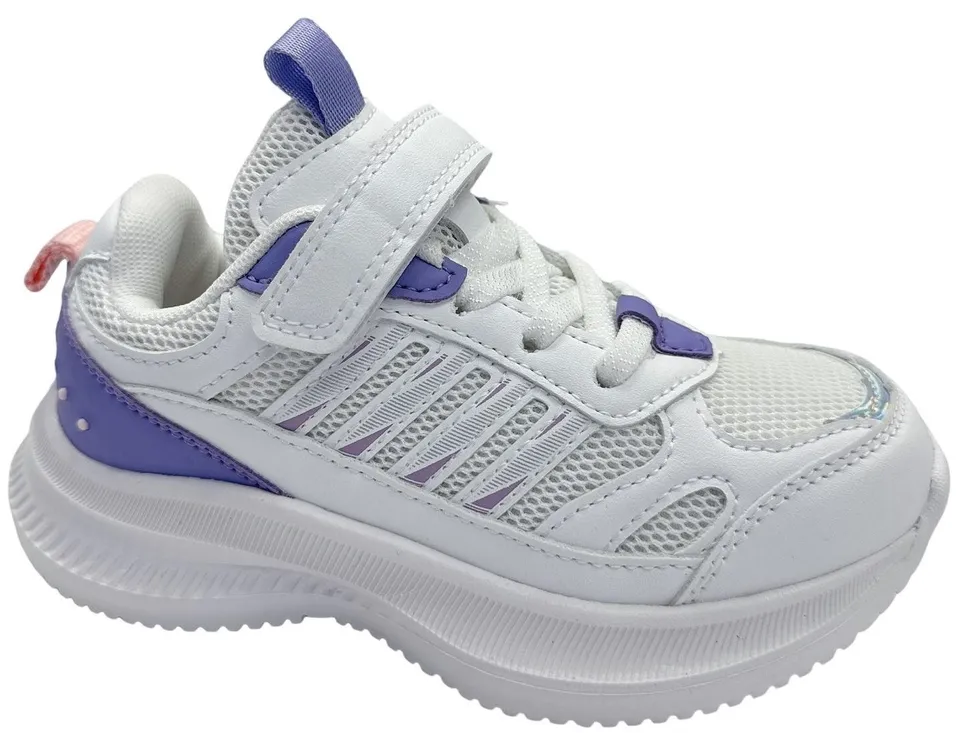 Кроссовки детские Clibee EB313 white-purple 27-32 — Clibee (Клиби)
