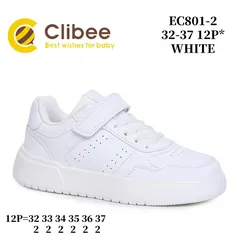 Кроссовки детские Clibee EC801-2 white 32-37 — Clibee (Клиби) — фото 2