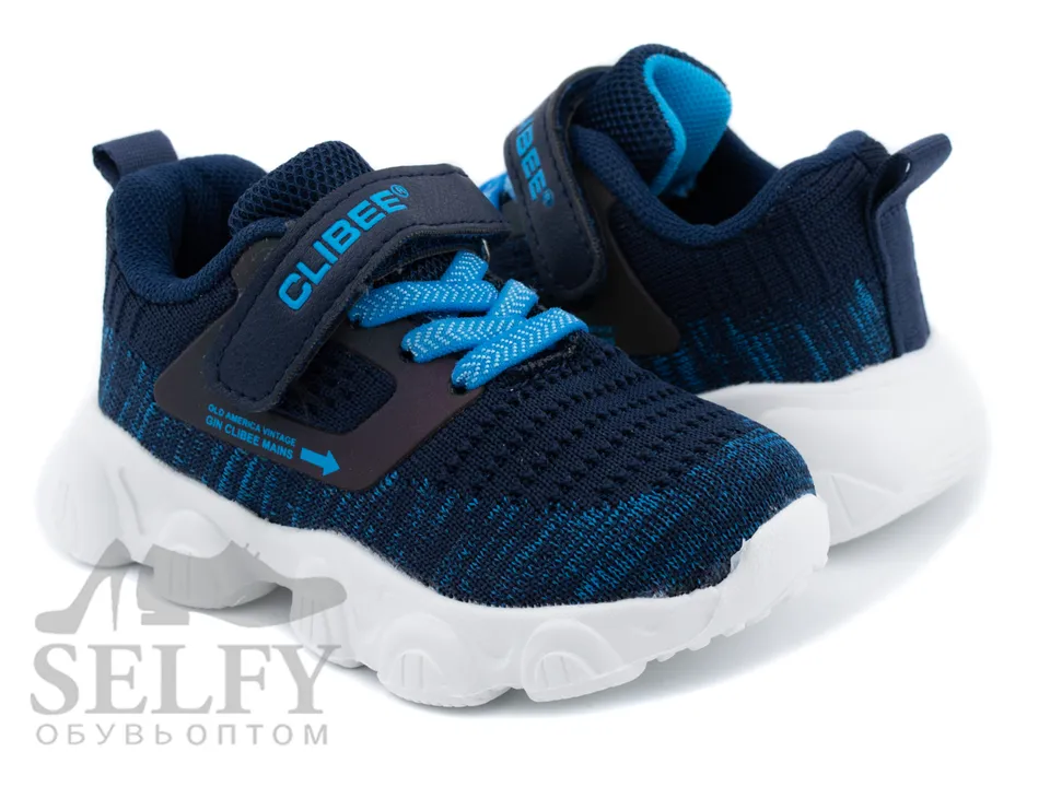 Кроссовки детские Clibee F985 blue-acide blue 21-26 — Clibee (Клиби)