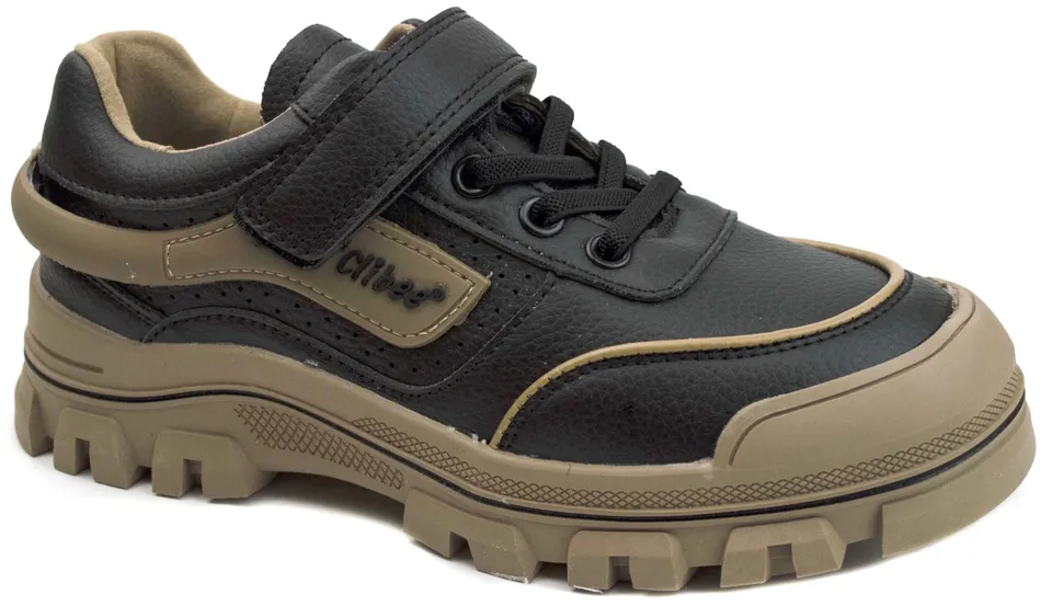 Кросівки дитячі Clibee LC100 black-khaki 32-37 — Clibee (Клібі)