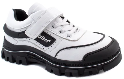 Кросівки дитячі Clibee LC100 white-black 32-37
