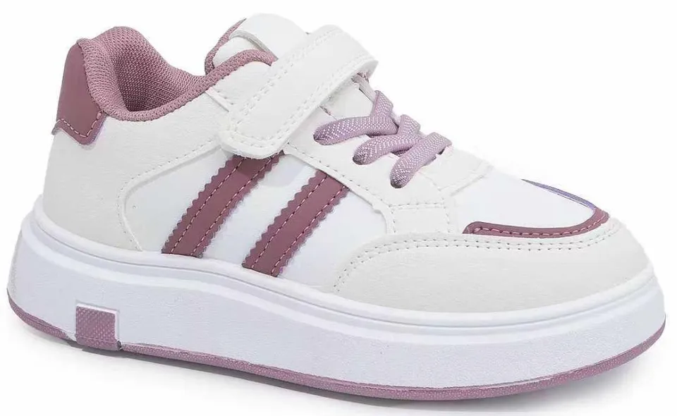 Кросівки дитячі Clibee LC1186-2 white-purple 32-37 — Clibee (Клібі)