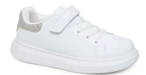 Кросівки дитячі Clibee LC1192-2 white-slivery 32-37
