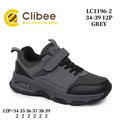 Кросівки дитячі Clibee LC1196-2 grey 34-39 — Clibee (Клібі) — фото 2