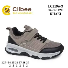 Кросівки дитячі Clibee LC1196-3 khaki 34-39 — Clibee (Клібі) — фото 2