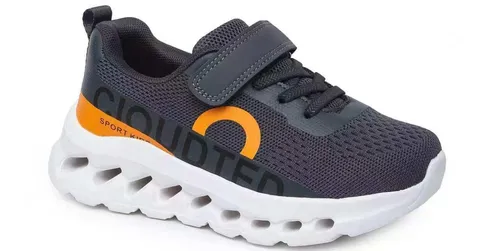 Кросівки дитячі Clibee LC3301-6 grey-orange 31-36