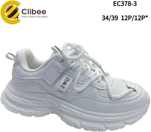 Кросівки Clibee EC378-3 white 34-39