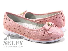 Туфлі дитячі Clibee D518 pink 31-36 по-розмірно — Clibee (Клібі) — фото 3