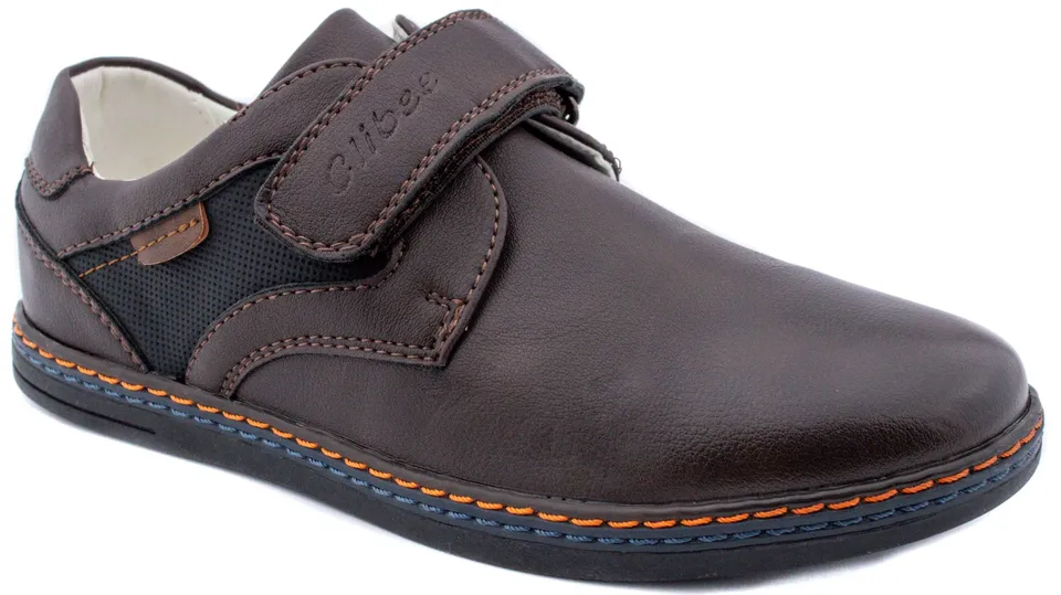 Туфли детские Clibee P622 brown 32-37 — Clibee (Клиби)